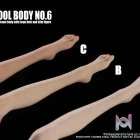 VERYCOOL – Body No.6 1/6 Platinum Silicone Female Body VCD-06 (Licensed)