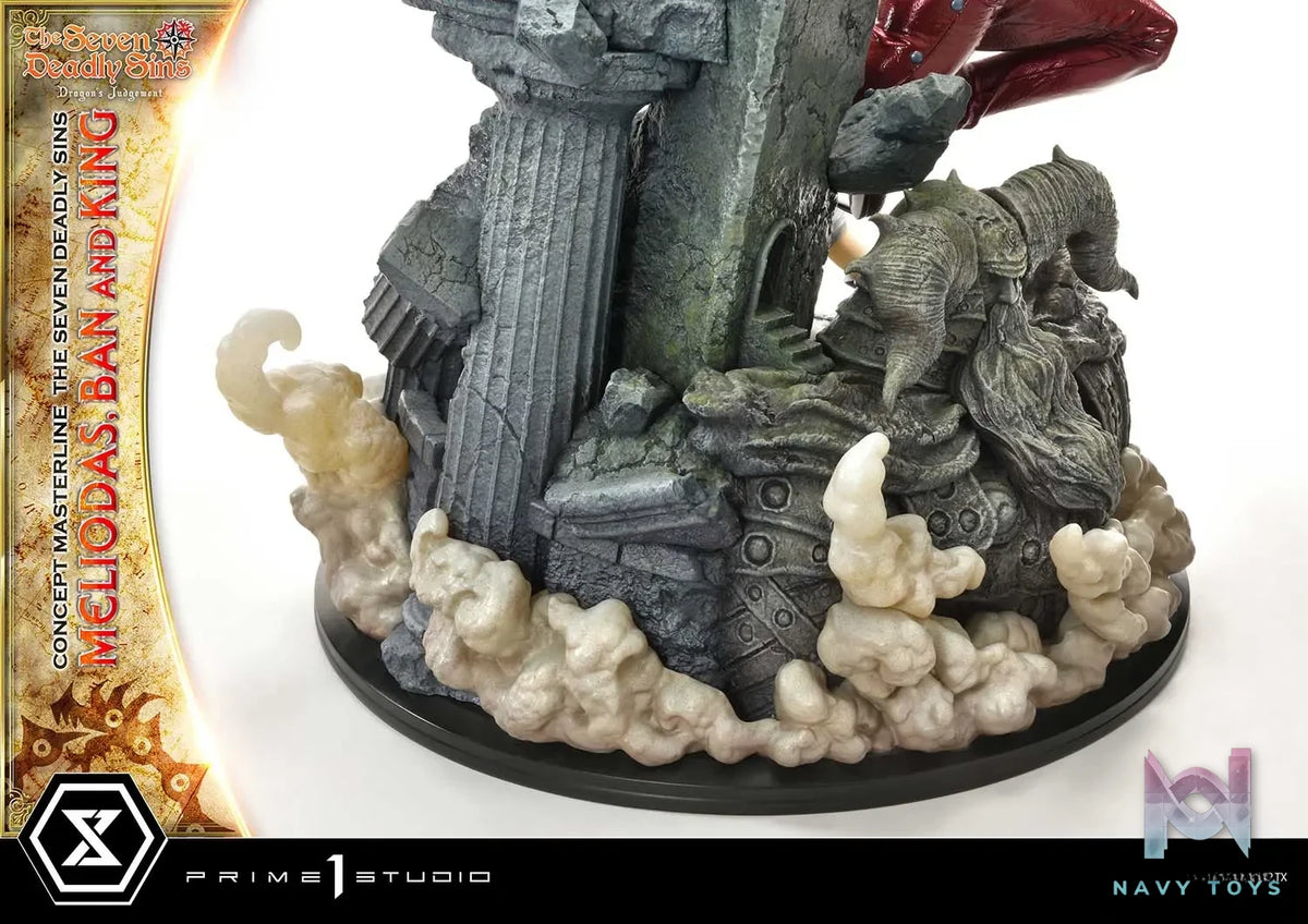Prime 1 Studio – Concept Masterline The Seven Deadly Sins Meliodas, Ban and King CMNTZ-01 CMNTZ-01DXS (Licensed)