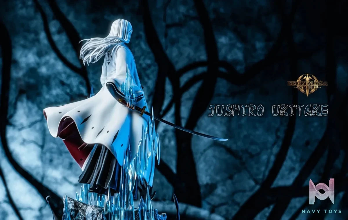 I.W Studio - Bleach: Thousand - Year Blood War Gotei 13 Series 11 Jūshirō Ukitake resin statue Navy Toys anime figure