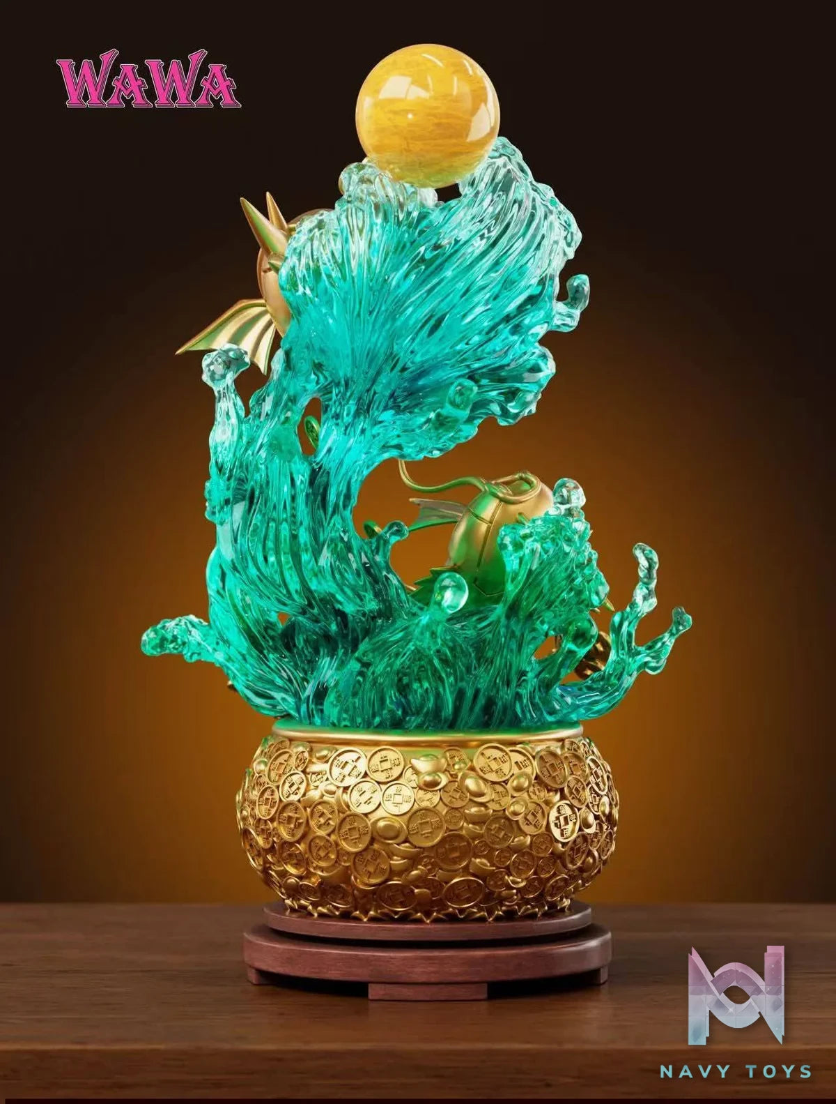Fortune Calling Magikarp resin statue WAWA Studio anime figure