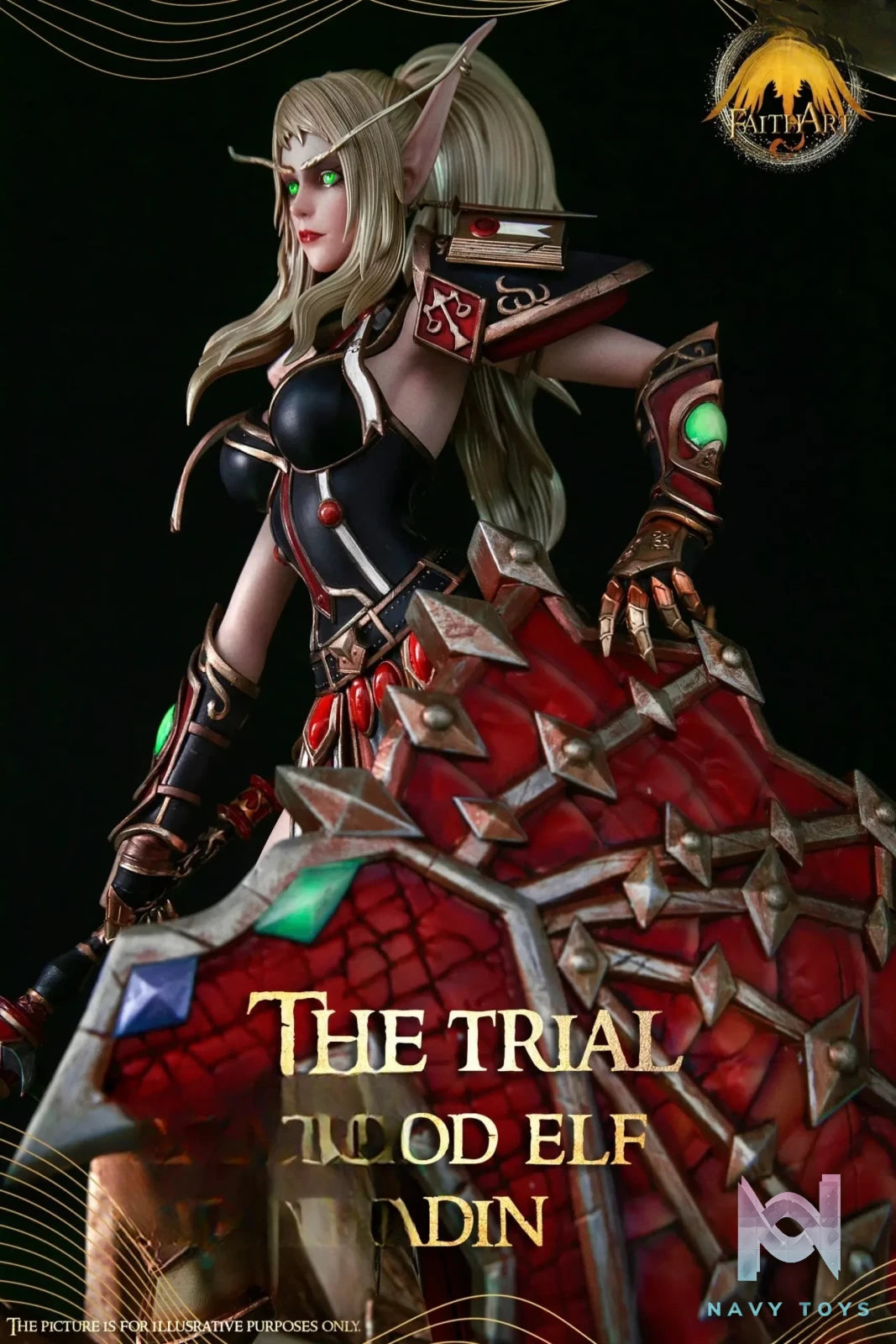 Faith Art – WOW Blood Elf Paladin