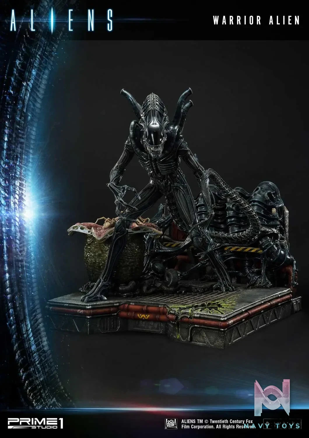 Prime 1 Studio – Premium Masterline Aliens (Comics) Warrior Alien PMDHAL-02 PMDHAL-02DX PMDHAL-02DXS(Licensed)
