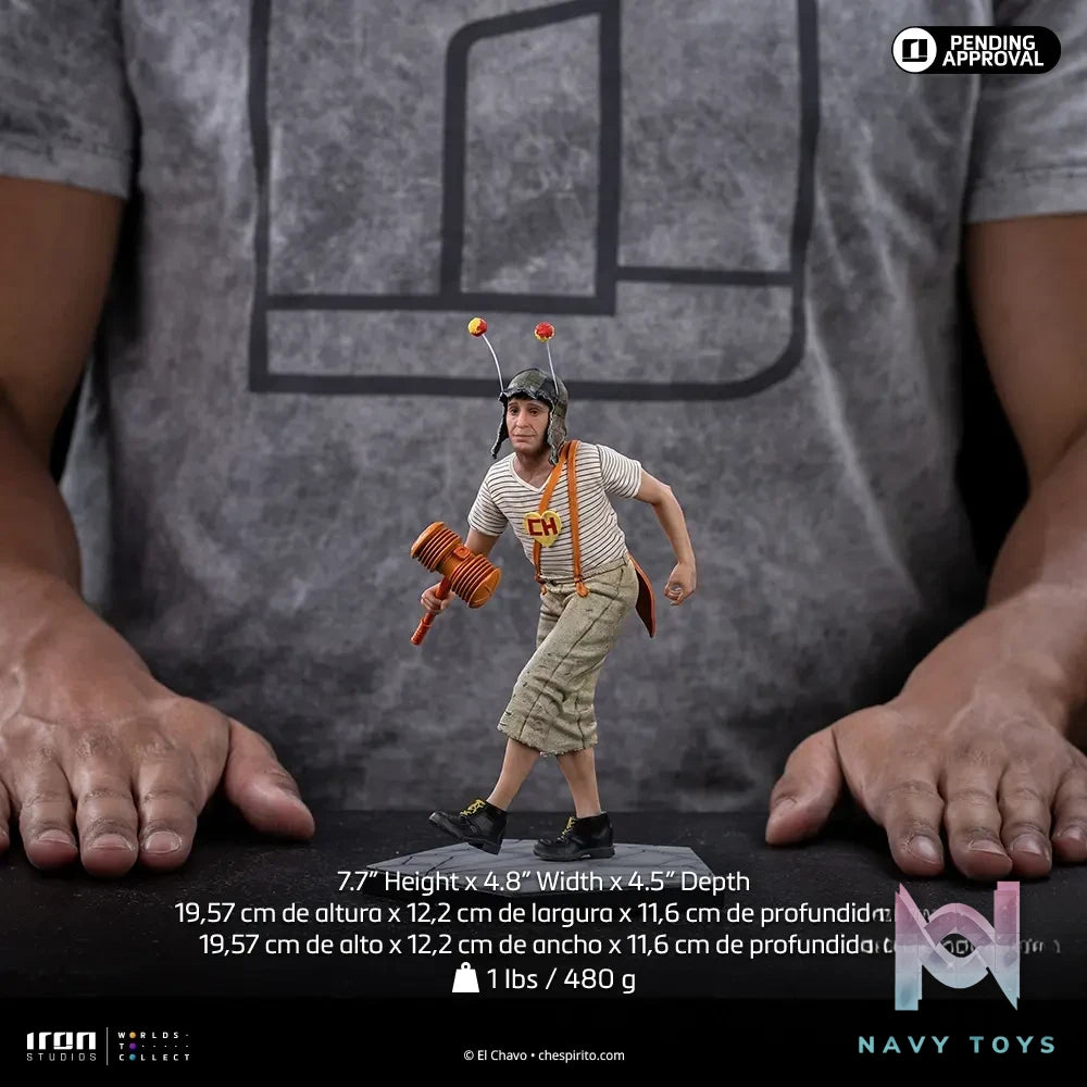 Iron Studio – Chaves (Chapolin Version) – Chaves – Art Scale 1/10 Statue TELCHV132925-10 (Licensed)