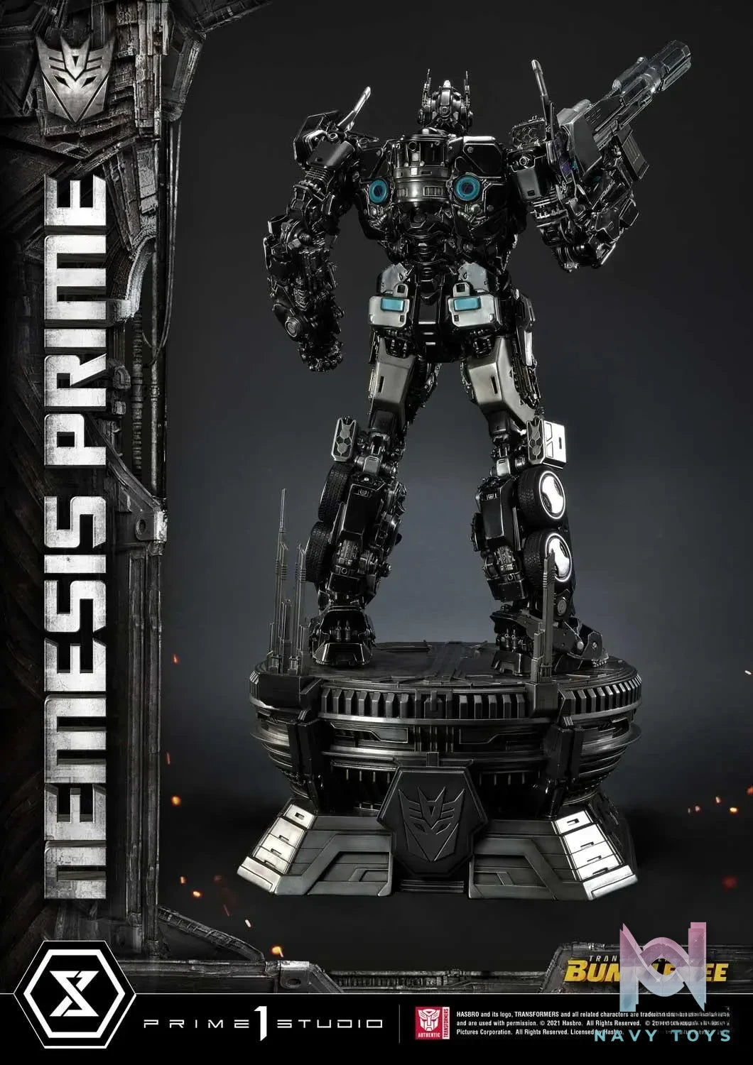 Prime 1 Studio – Museum Masterline Transformers: Bumblebee (Film) Nemesis Prime MMTFM-26NP(Licensed)