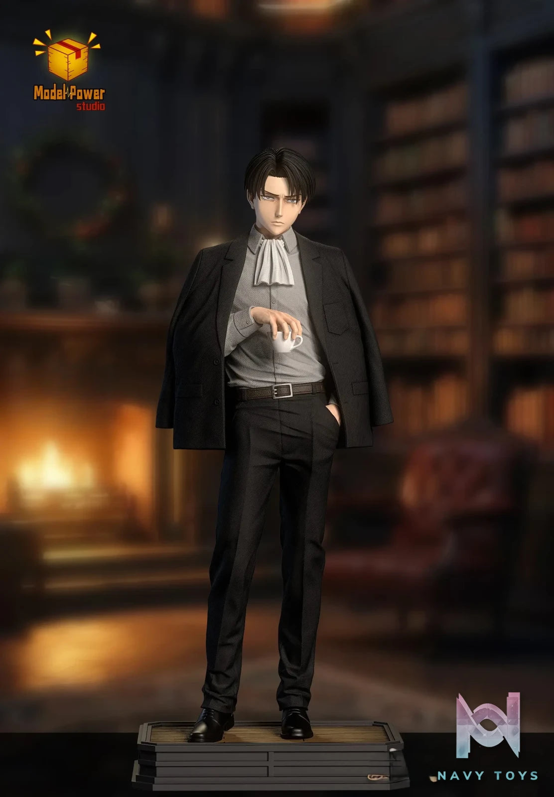 Model Power Studio – Levi Suit Attack on Titan