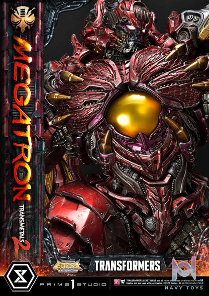 Prime 1 Studio – Premium Masterline Beast Wars: Transformers Megatron Transmetal 2 PMTFBW-03 PMTFBW-03DX PMTFBW-03DXS (Licensed)