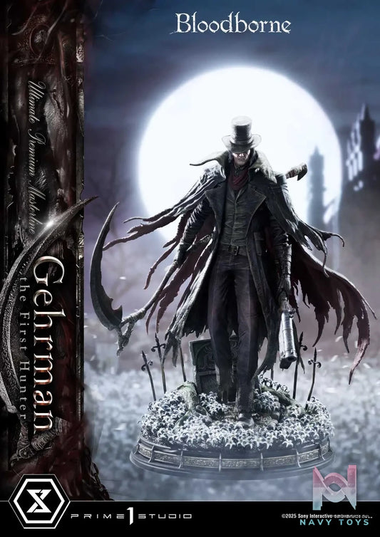 Prime 1 Studio – Ultimate Premium Masterline Bloodborne Gehrman UPMBB-05 UPMBB-05S (Licensed)