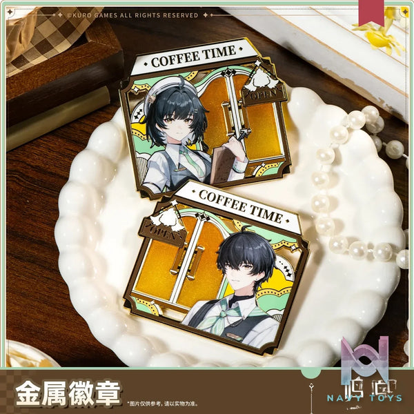 KURO GAMES – Wuthering Waves – Sunny Rendezvous Themed Wanderer Metal Badge (Licensed)