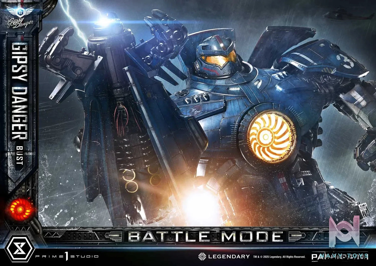Prime 1 Studio – Life Size Bust Pacific Rim (Film) Gipsy Danger Battle Mode LSPACRIM-02 (Licensed)