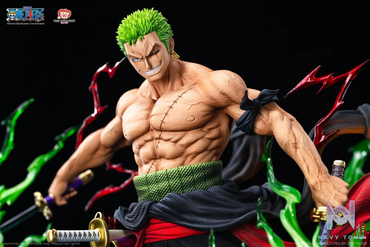JIMEI PALACE Studio – One Piece Roronoa Zoro 1/6 Scale Statue (Licensed)