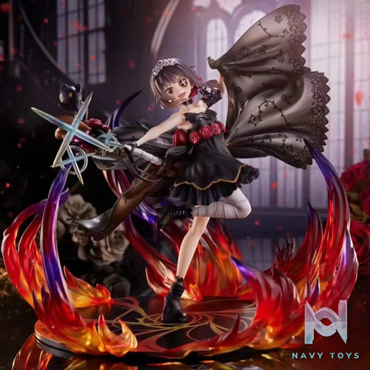 F: NEX Studio – KonoSuba: God’s Blessing on This Wonderful World! Megumin Inky Rose Dress