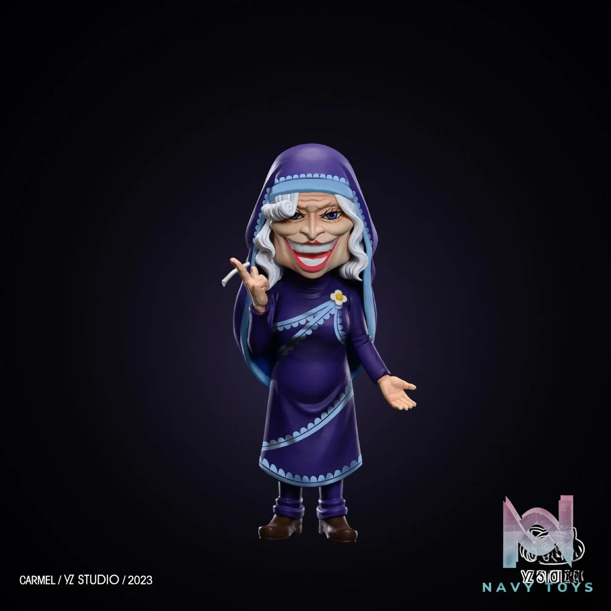 YZ Studio – One Piece Auntie group resonance side young & old Carmel