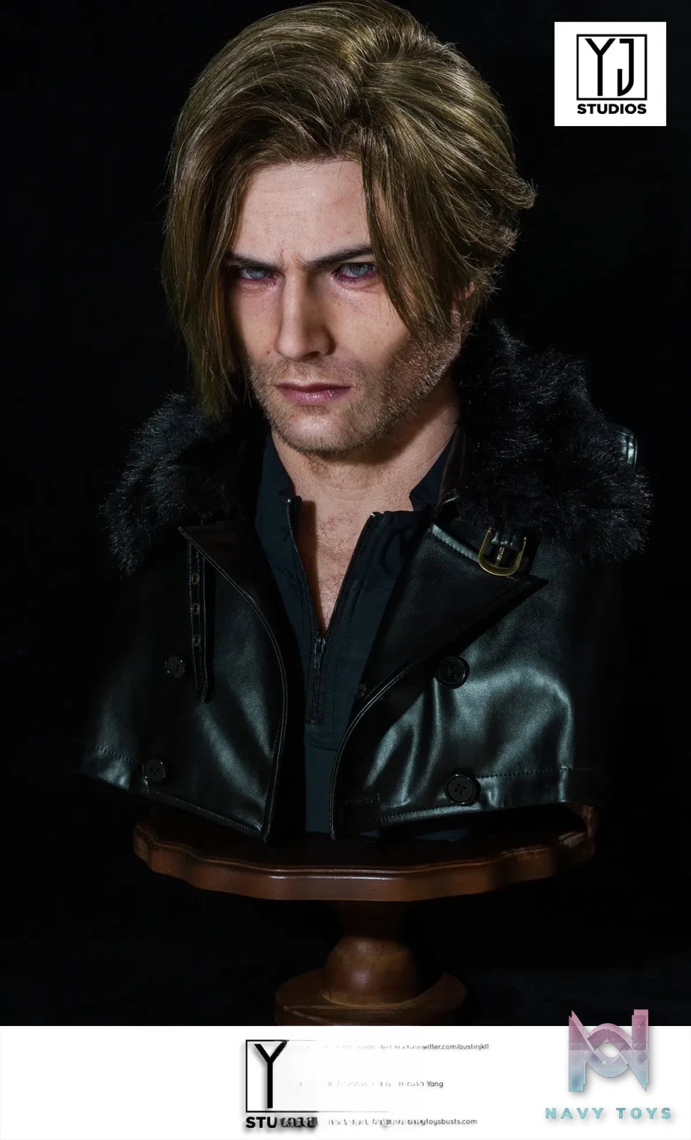 YJ Studio – Leon Scott Kennedy 1/1 Bust Resident Evil 9