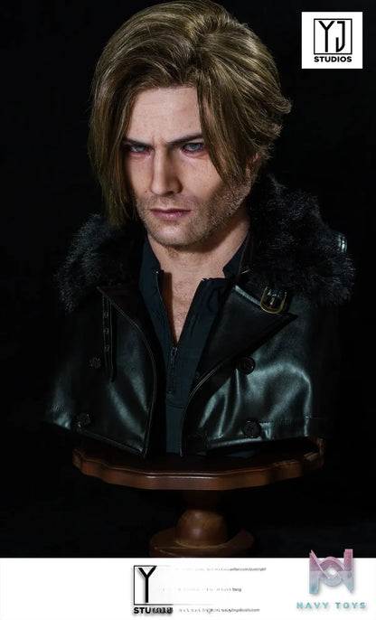 YJ Studio – Leon Scott Kennedy 1/1 Bust Resident Evil 9