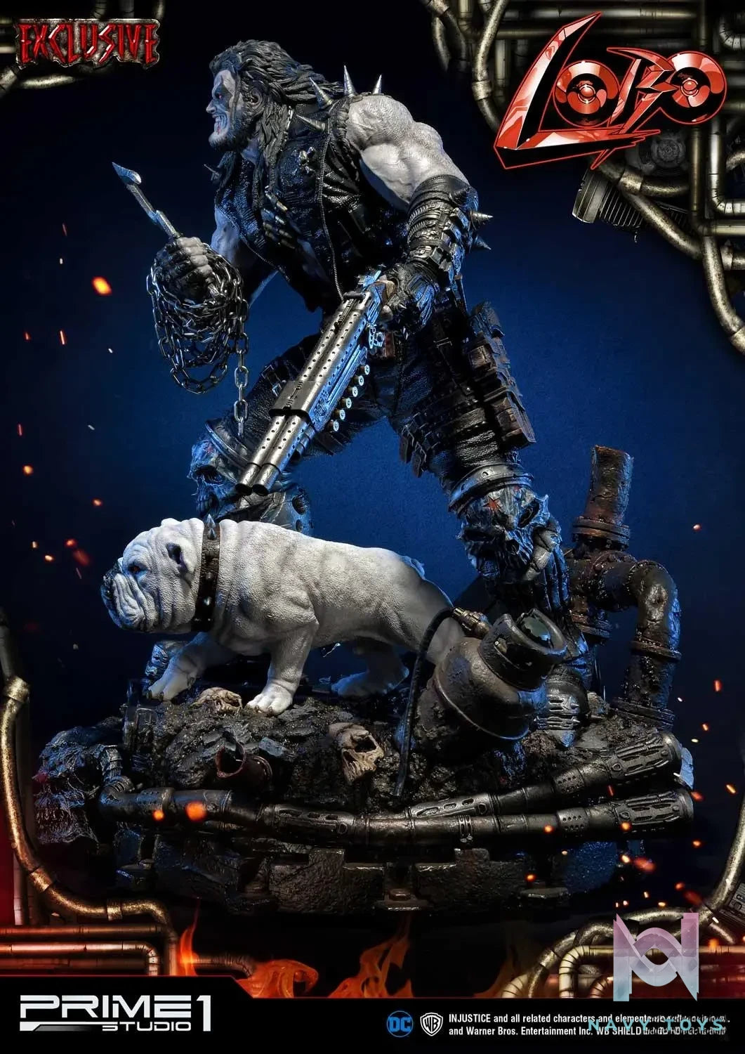 Prime 1 Studio – Ultimate Museum Masterline Injustice Lobo UMMDCIJ-01 UMMDCIJ-01DX UMMDCIJ-01EX(Licensed)