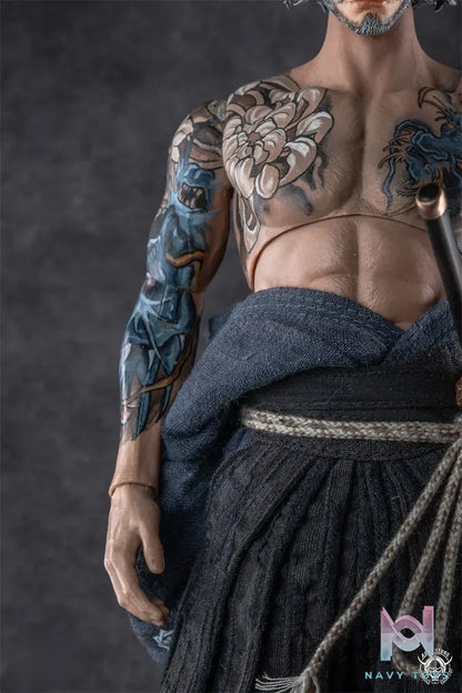 ART FUTURE – 1/6 Sakamoto Ryoma Commander Silver Dragon Armor Version Action Figure (Licensed)