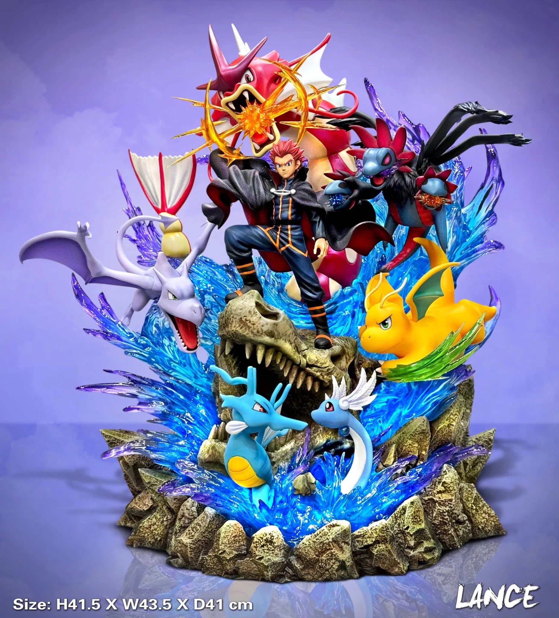 EGG Studio - Pokémon Lance resin statue Navy Toys anime figure