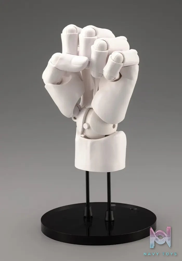 Kotobukiya – Artist Support Item Hand Model 1/1 L Grey & White AT029 AT030 (Licensed)