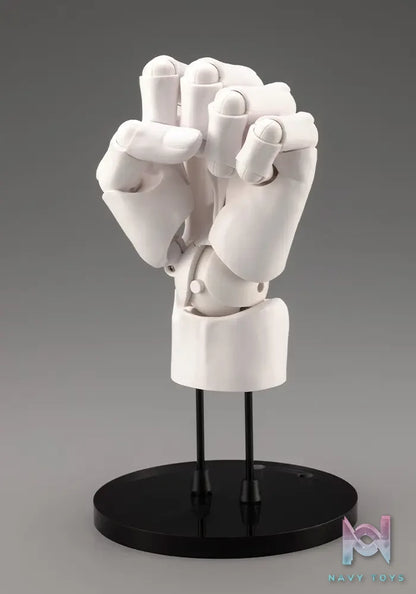 Kotobukiya – Artist Support Item Hand Model 1/1 L Grey & White AT029 AT030 (Licensed)