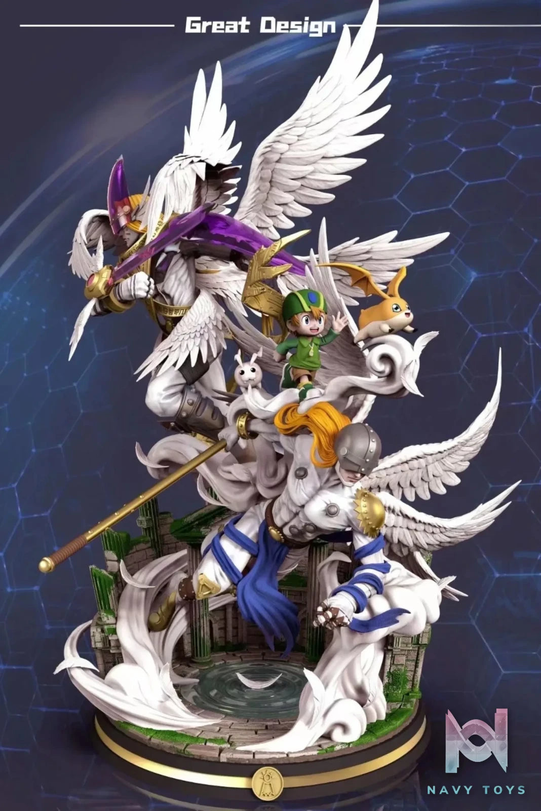 Great Design Studio – Digimon Patamon Evolution Series