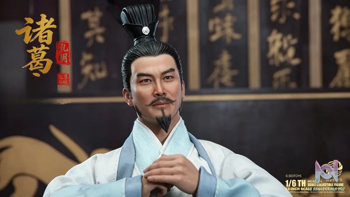 303TOYS – 1/6 Action Figure Guan Yu X Zhang Fei X Liu Bei X Zhuge Liang NO.QX003 QX004 QX005 QX006 QX007 (Light Version) (Licensed)