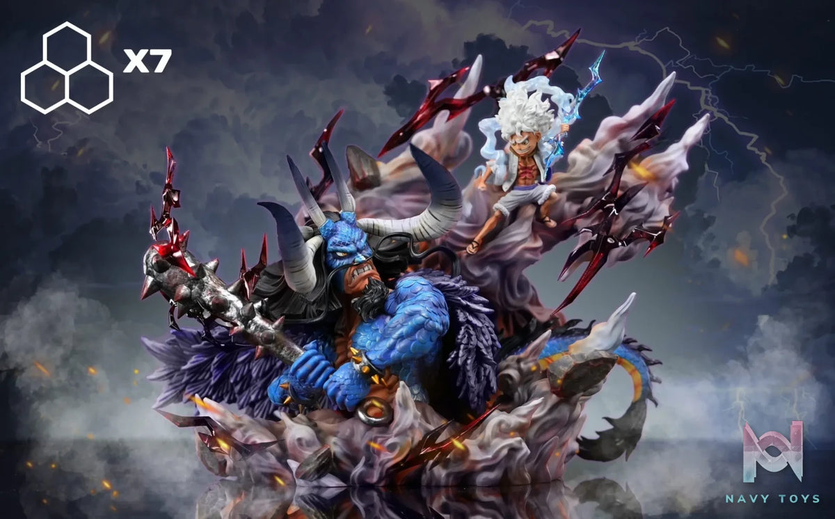 X7 Studio – One Piece Kaido VS Nika Luffy