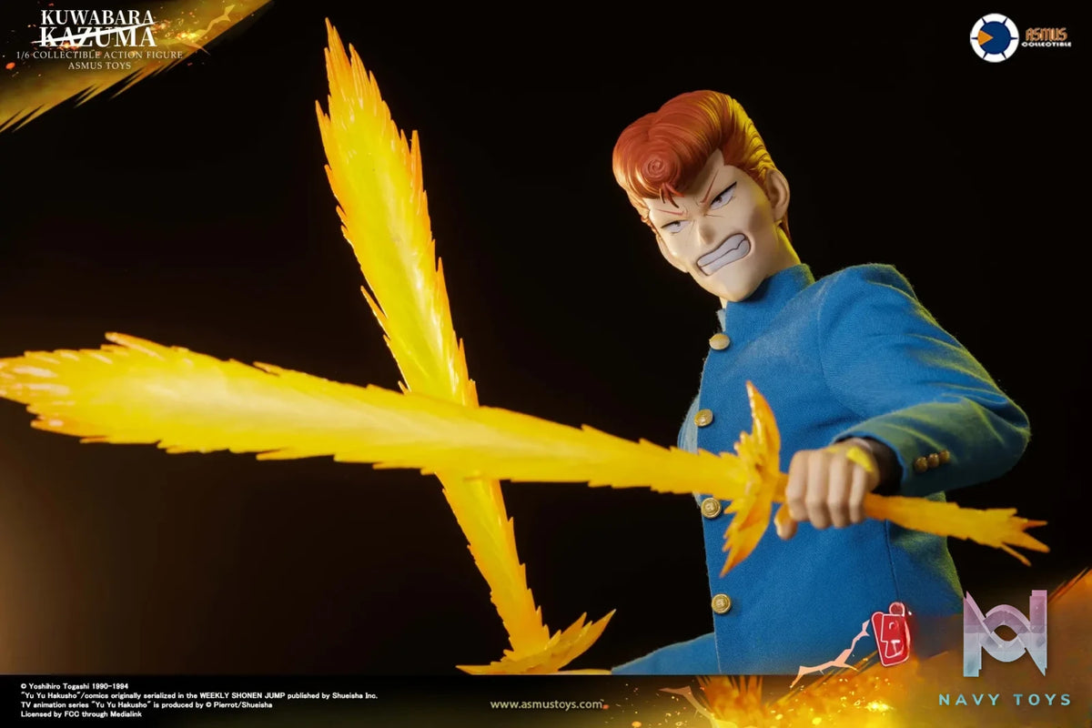 Asmus Toys Studio – Yu Yu Hakusho Kazuma Kuwabara 1/6 COLLECTIBLE ACTION FIGURE YUYU004A YUYU004LUX