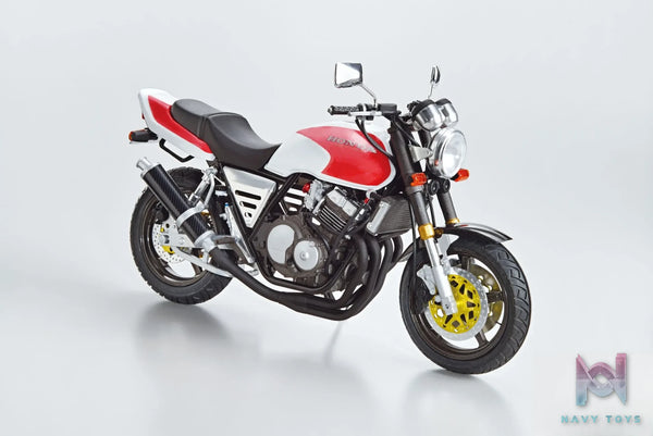 AOSHIMA – 1/12 HONDA NC31 CB400 SUPER FOUR ’92 with CUSTOM PARTS X HONDA GORILLA ’78 (Licensed)
