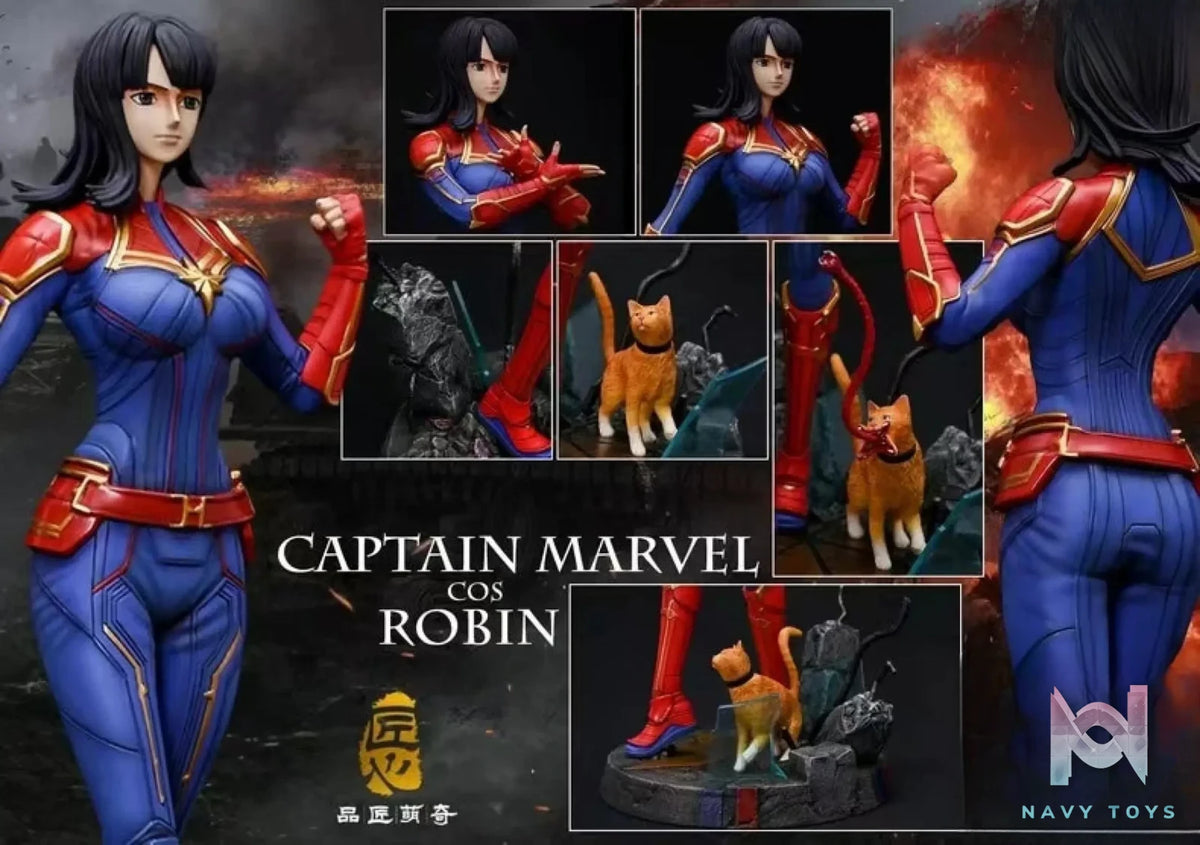 Pin Jiang Meng Qi Studio – One Piece Captain Marvel Nico Robin