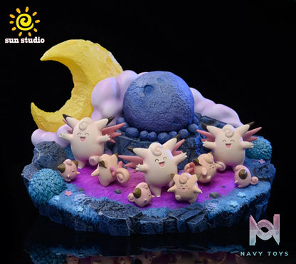 Sun studio – Pokémon classic small scene series #2 Clefairy