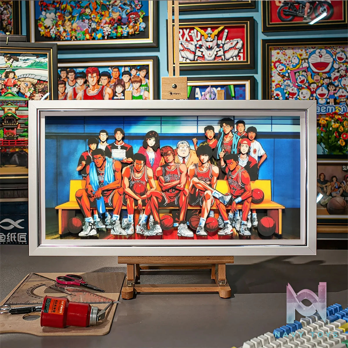 Slam Dunk Multiple Characters… – Yu Zhi Jiang Studio | Navy Toys
