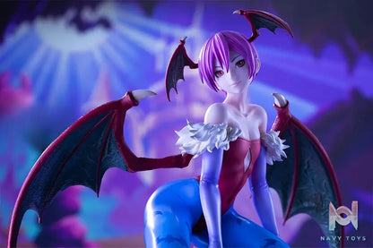 Kotobukiya – Darkstalkers Morrigan Aensland X Lilith 1/7 Complete Figure (Licensed)