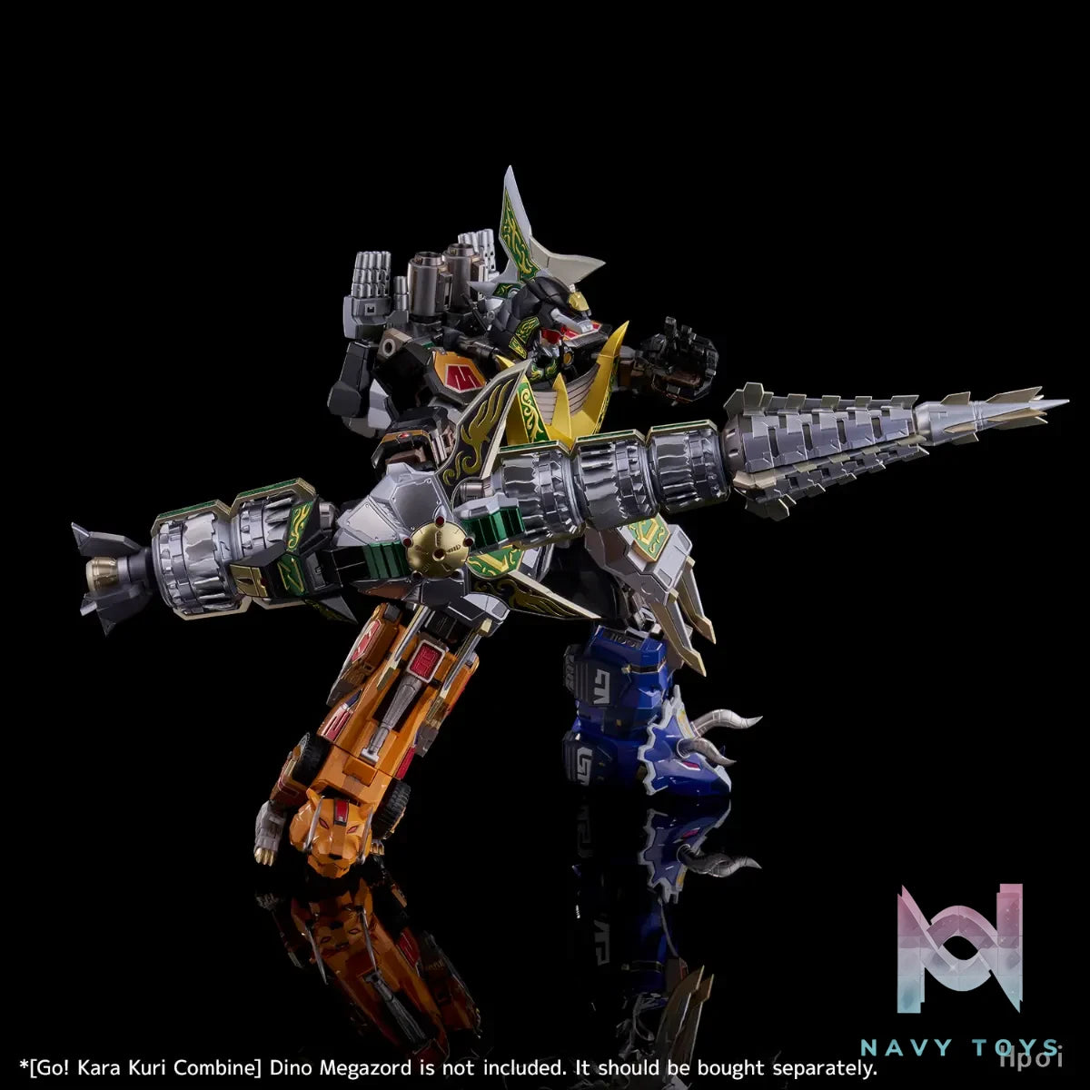Flametoys Studio & Sentinel Studio – GO! KARA KURI Combine Dragonzord (Licensed)