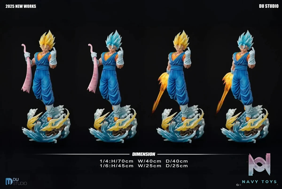 Du Studio - Dragon Ball Vegetto resin statue Navy Toys anime figure