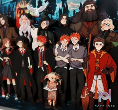 KALA HOME Studio – Harry Potter Multiple Characters #01 3Decorative Painting Harry Potter