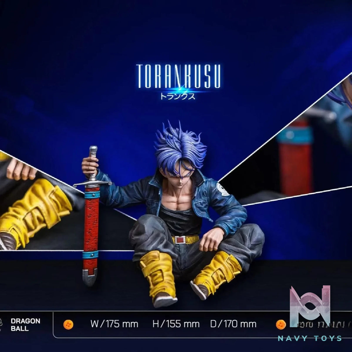 Wink Studio – Dragon Ball Seated Trunks