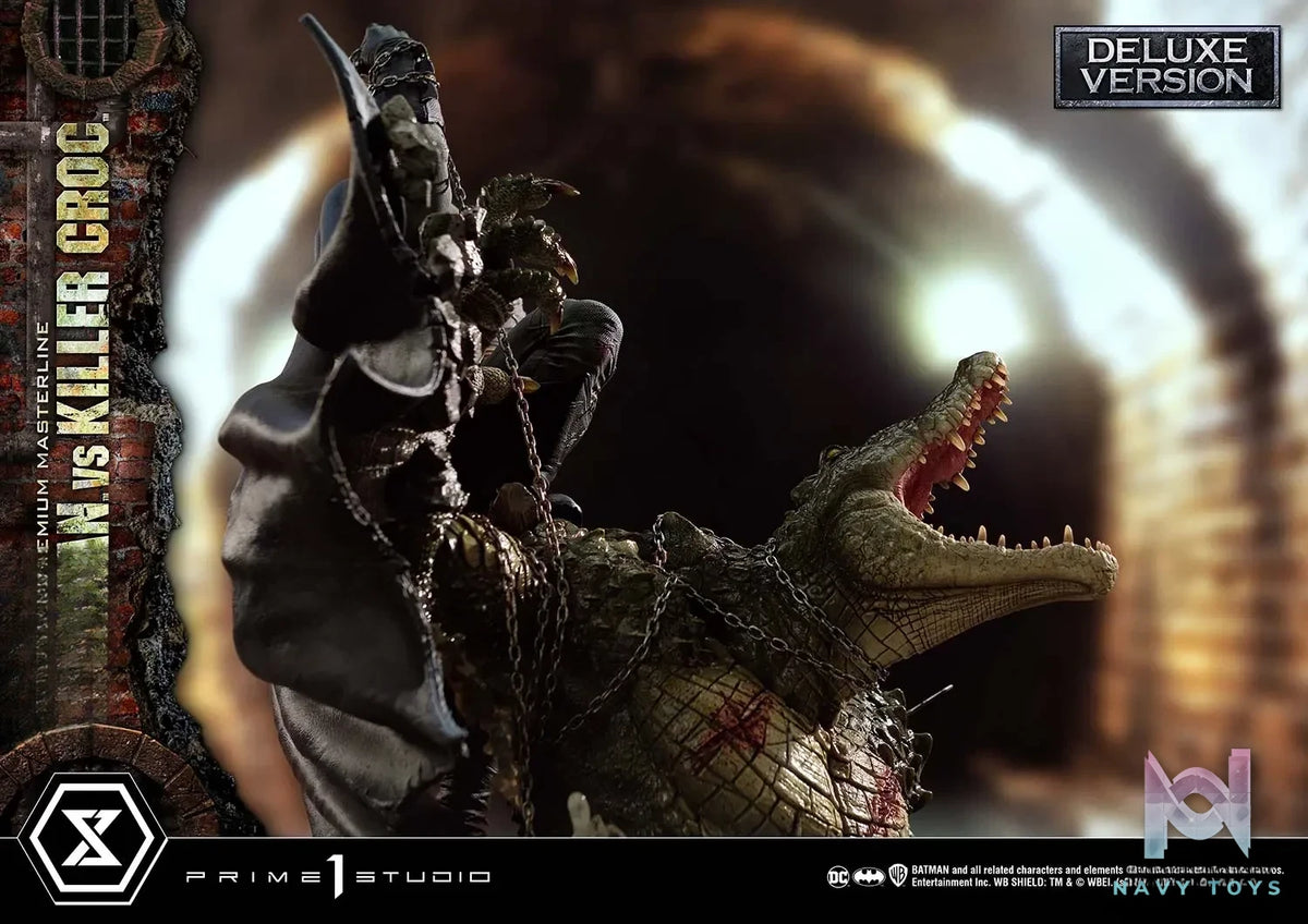 Prime 1 Studio – Ultimate Premium Masterline Batman (Comics) Batman Versus Killer Croc UPMDC-07 UPMDC-07DX UPMDC-07DXS (Licensed)