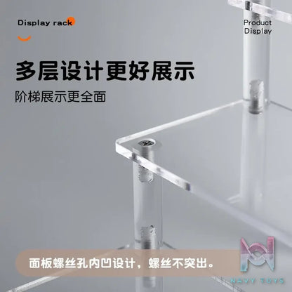 Showcase Factory – Acrylic Stair Display Stand for Nendoroids Blind Boxes Mini Figures
