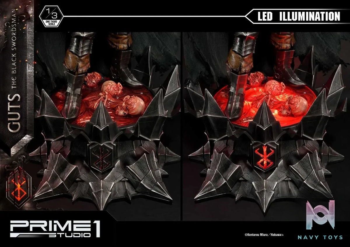 Prime 1 Studio – Museum Masterline Berserk Guts The Black Swordsman MMBR-01 MMBR-01DX (Licensed)