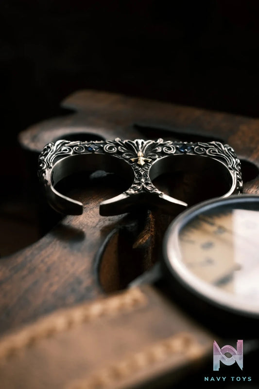 Raven Studio (silver jewelry) – Exclusive “Gentleman’s Etiquette” EDC Knuckle Duster Original