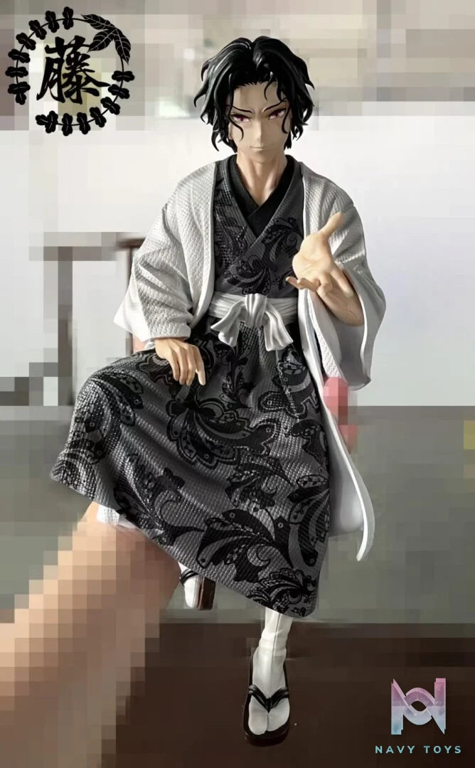 Kibutsuji Muzan - Wisteria Flower Studio resin statue wisteria studio anime figure