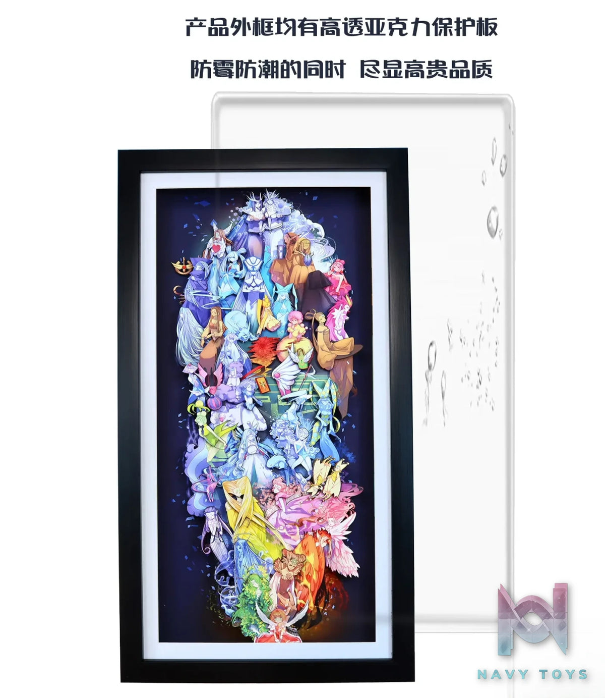KALA HOME Studio – Cardcaptor Sakura Multiple Characters #04 3D Decorative Painting Cardcaptor Sakura
