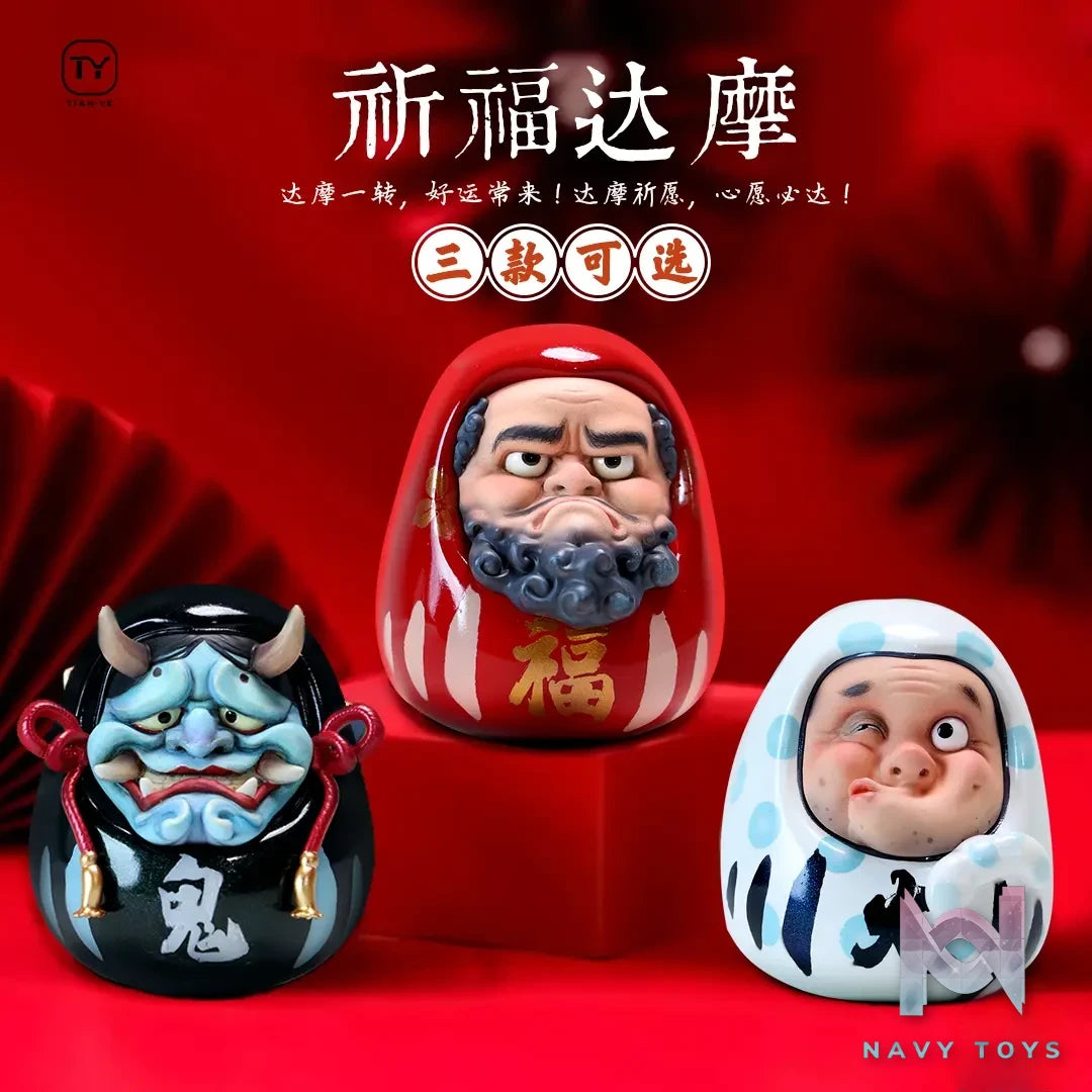 Tian Ye Studio – Original Pray for blessings daruma