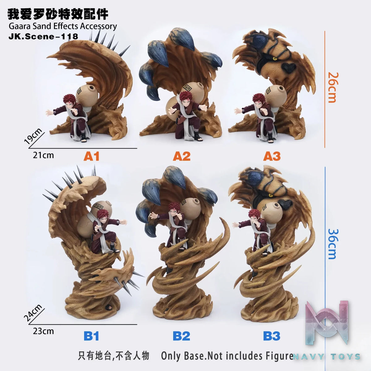 Jacksdo Studio – Gaara Sand Effects Accessory Naruto