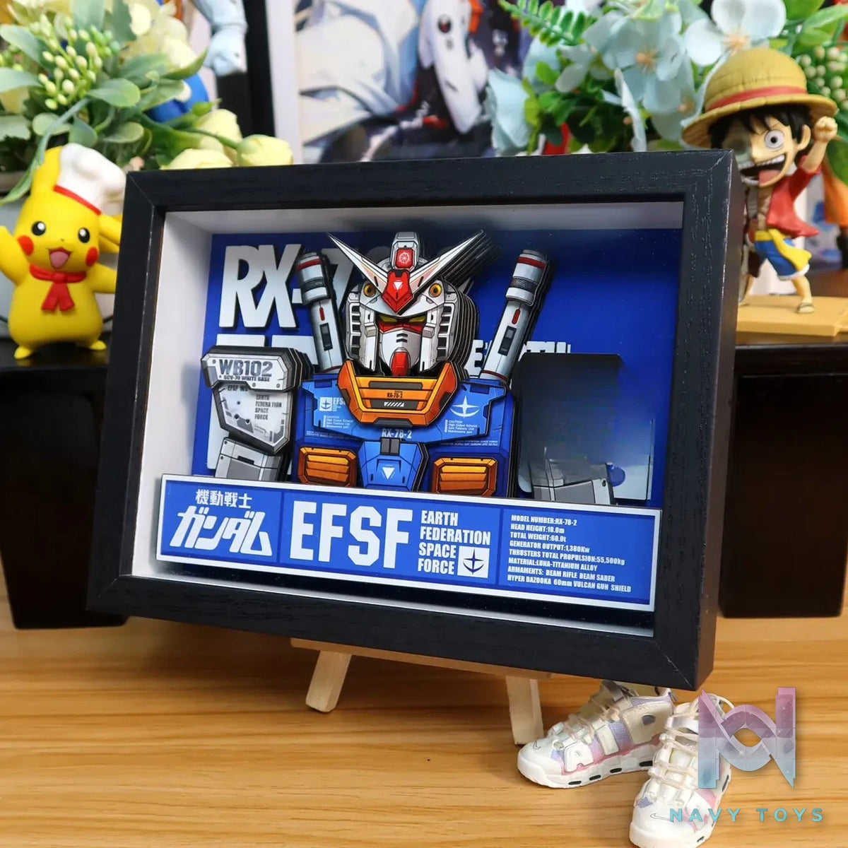 KALA HOME Studio – RX-78-2 Gundam #03 3D Decorative Painting Gundam