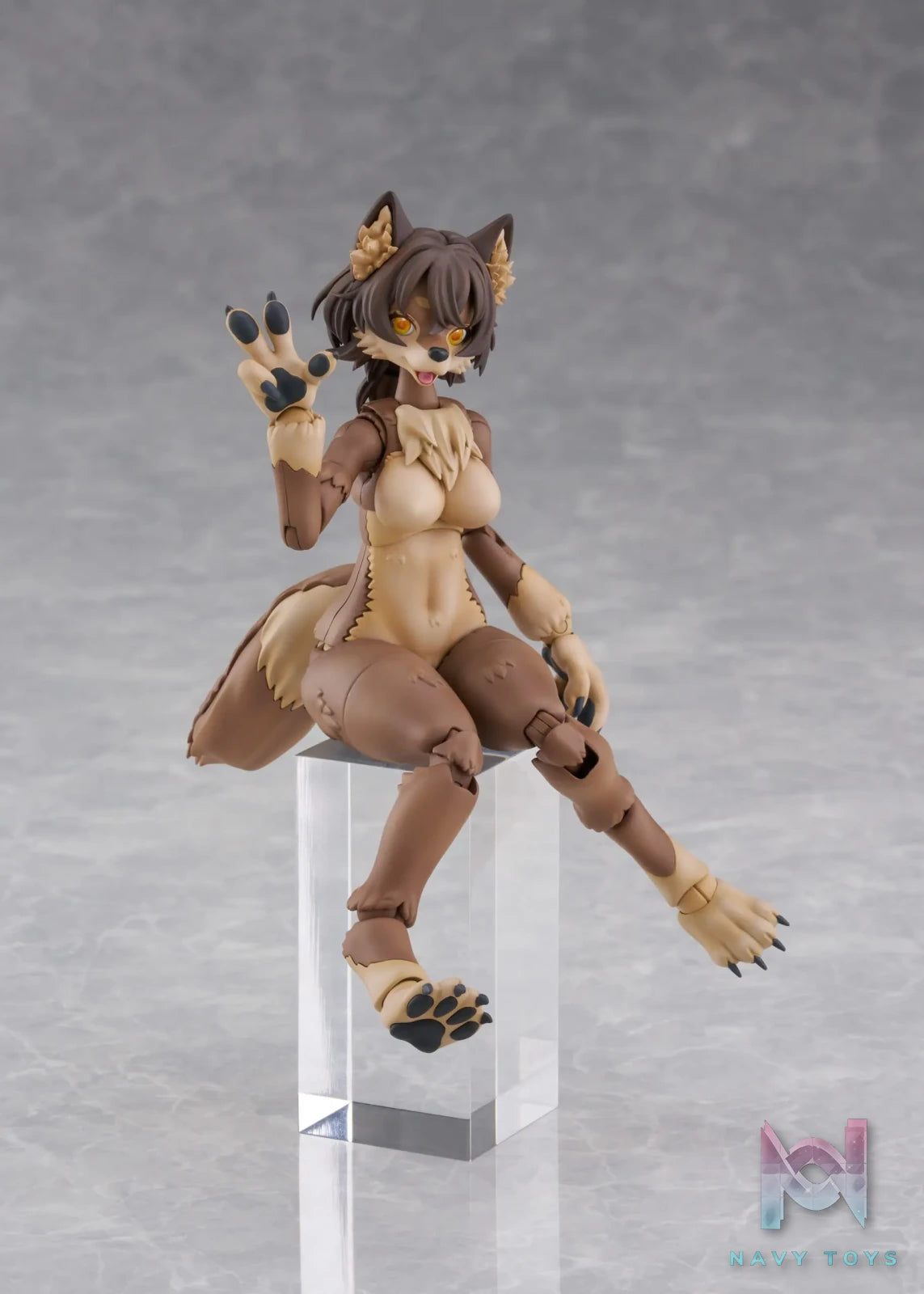 AOSHIMA – Original – Kemopla (No.KP-02R) – Nihon Ookami (Licensed)