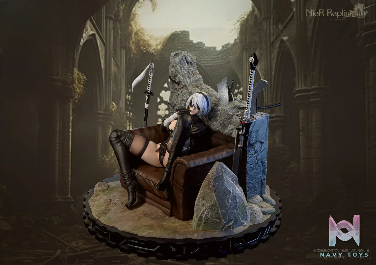 The Space Studio – 2B Sitting Sofa NieR:Automata
