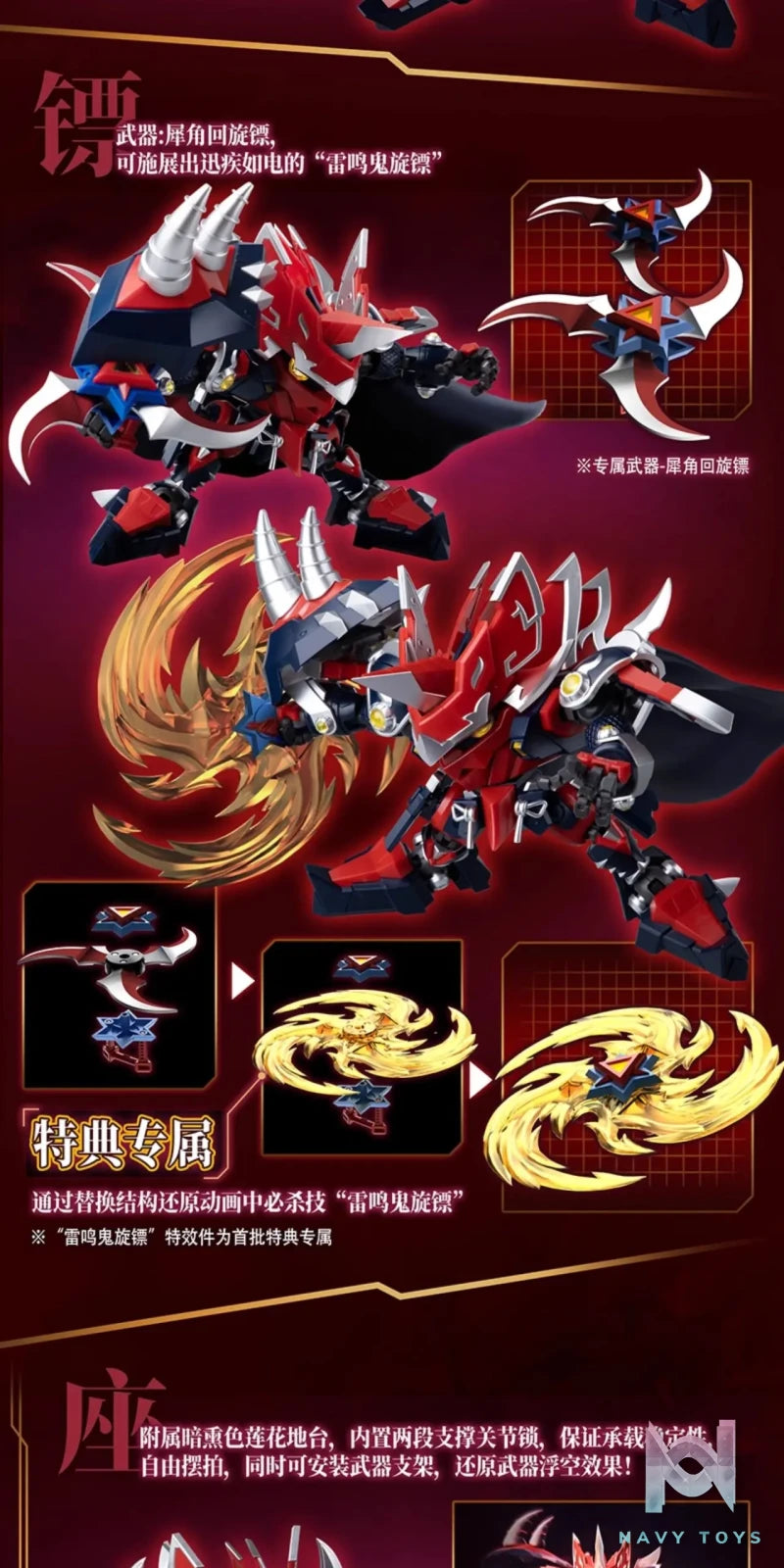Yi li Chuang wan – Fruity Robo 3 Cannon Bomber (Licensed)