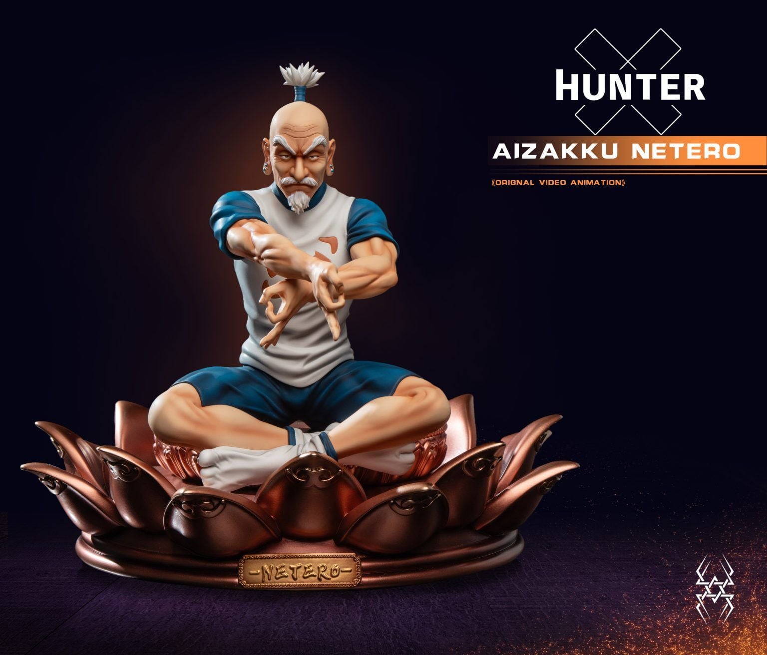 Netero - Hunter x Hunter - YU Studio resin statue yu studio anime figure