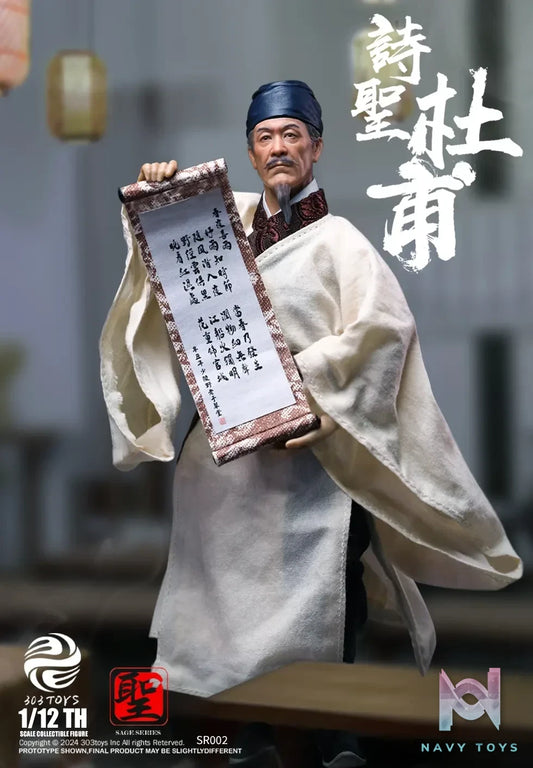 303TOYS Studio – 1/12 Sage Series DU FU The Poet Sage SR002